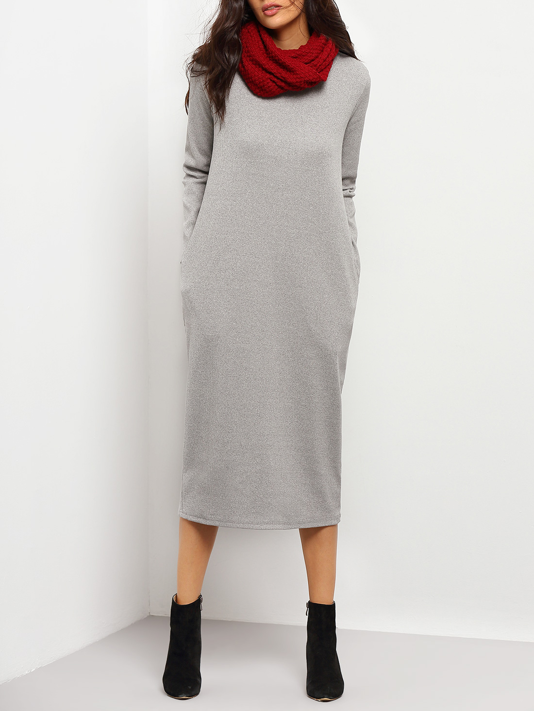 shein sweatshirt dress