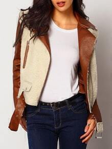 belted contrast