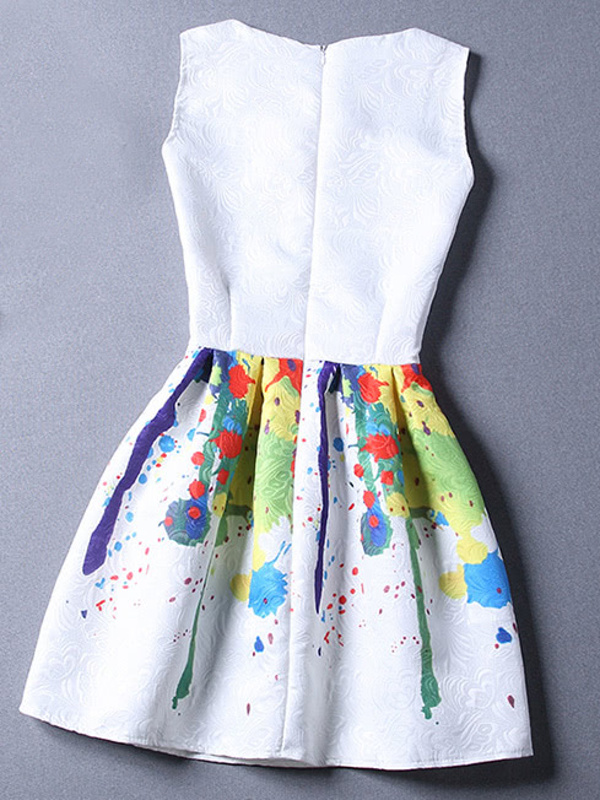 Paint Splatter Dress
