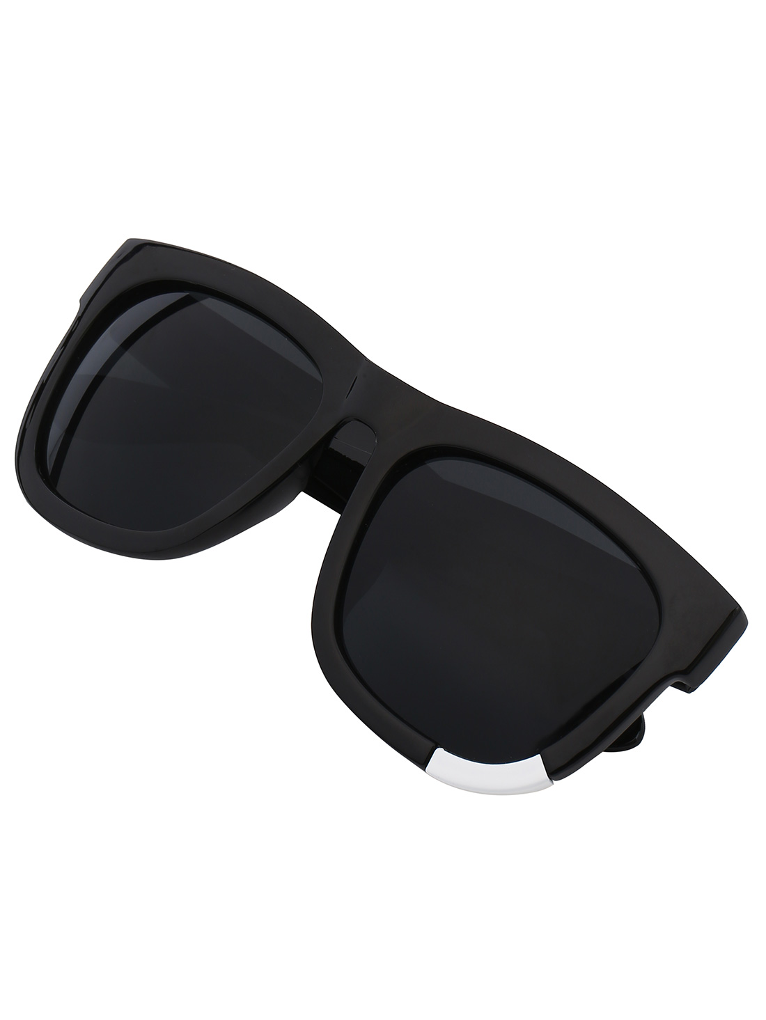 Black Thick Arms Classic Sunglasses