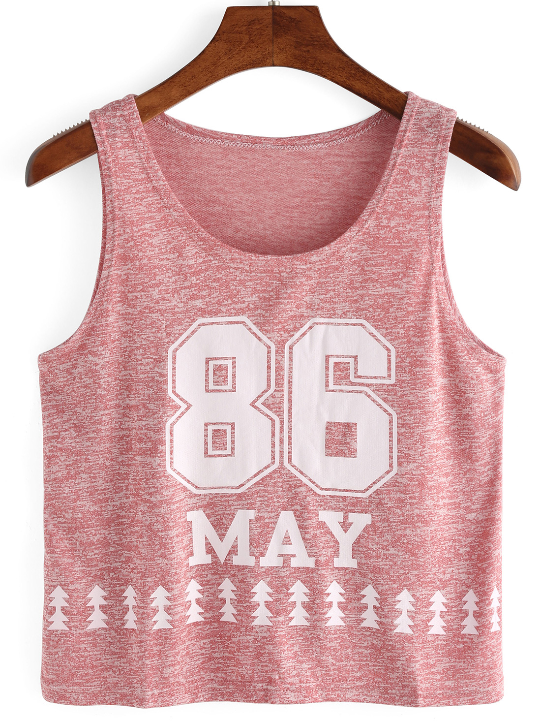 Monogram Print Tank Top