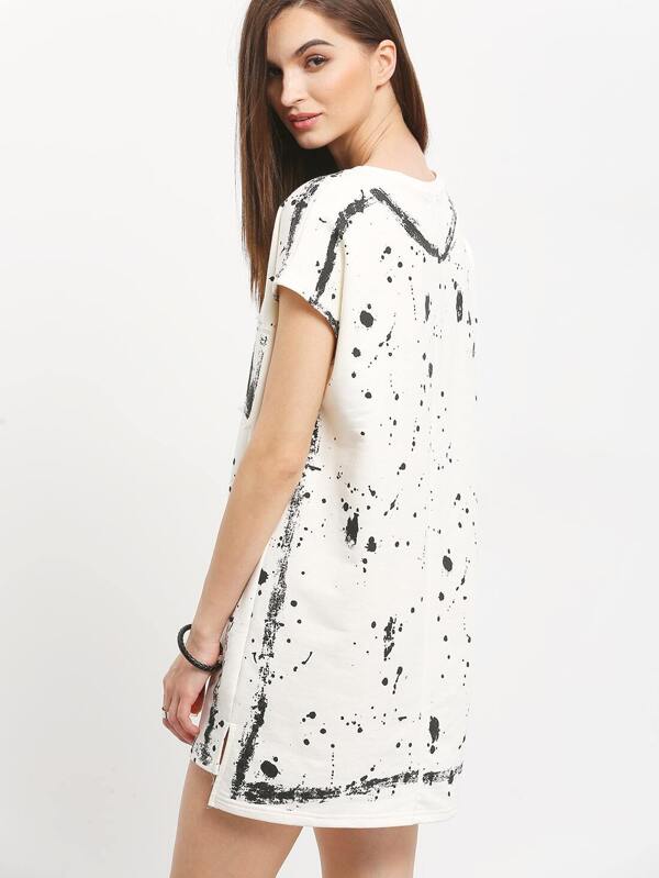 Paint Splatter Dress