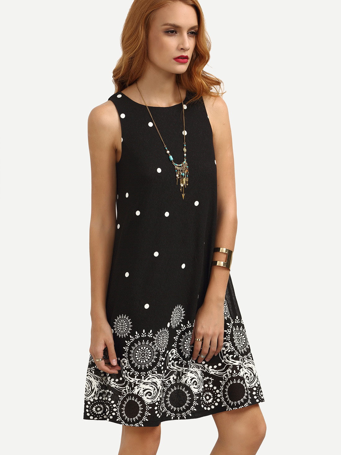 http://it.shein.com/Black-Polka-Dot-Print-Sleeveless-Shift-Dress-p-287133-cat-1727.html