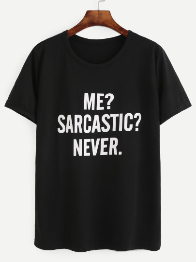 Carta de Impressão Preto T-shirt