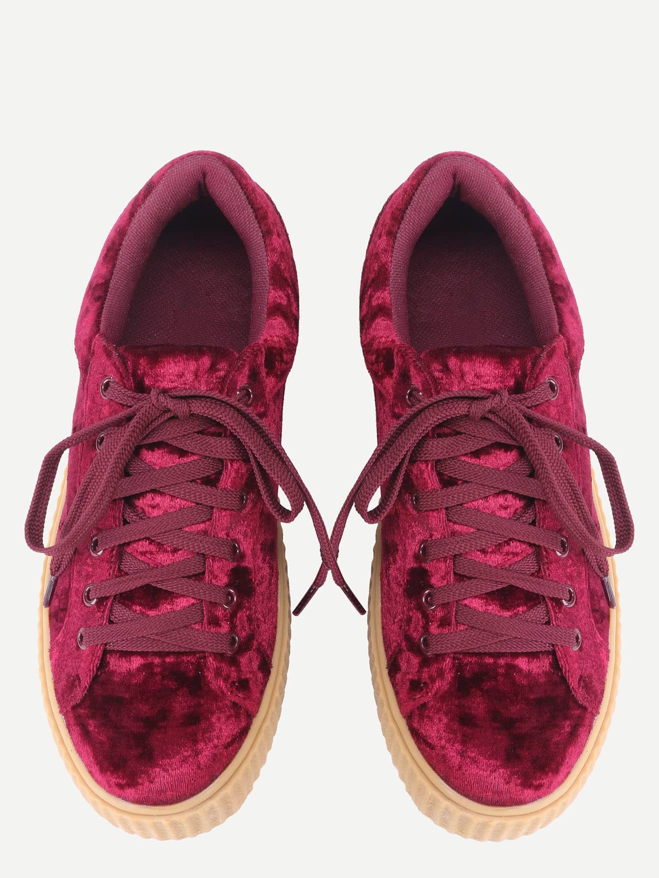 burgundy platform sneakers faux suede platform sneakers burgundy shein sheinside burgundy platform sneakers faux suede platform sneakers burgundy shein sheinside