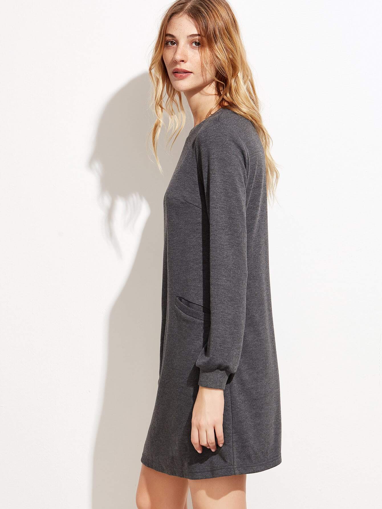 shein sweatshirt dress
