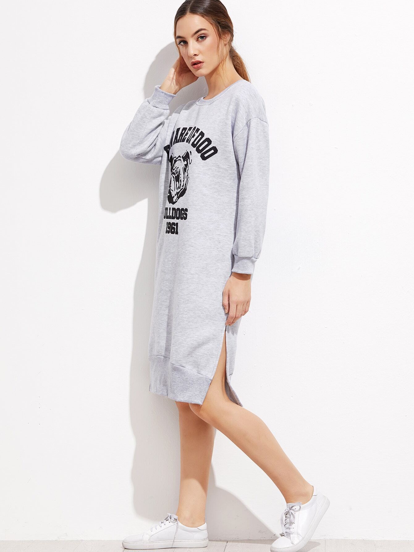 shein sweatshirt dress