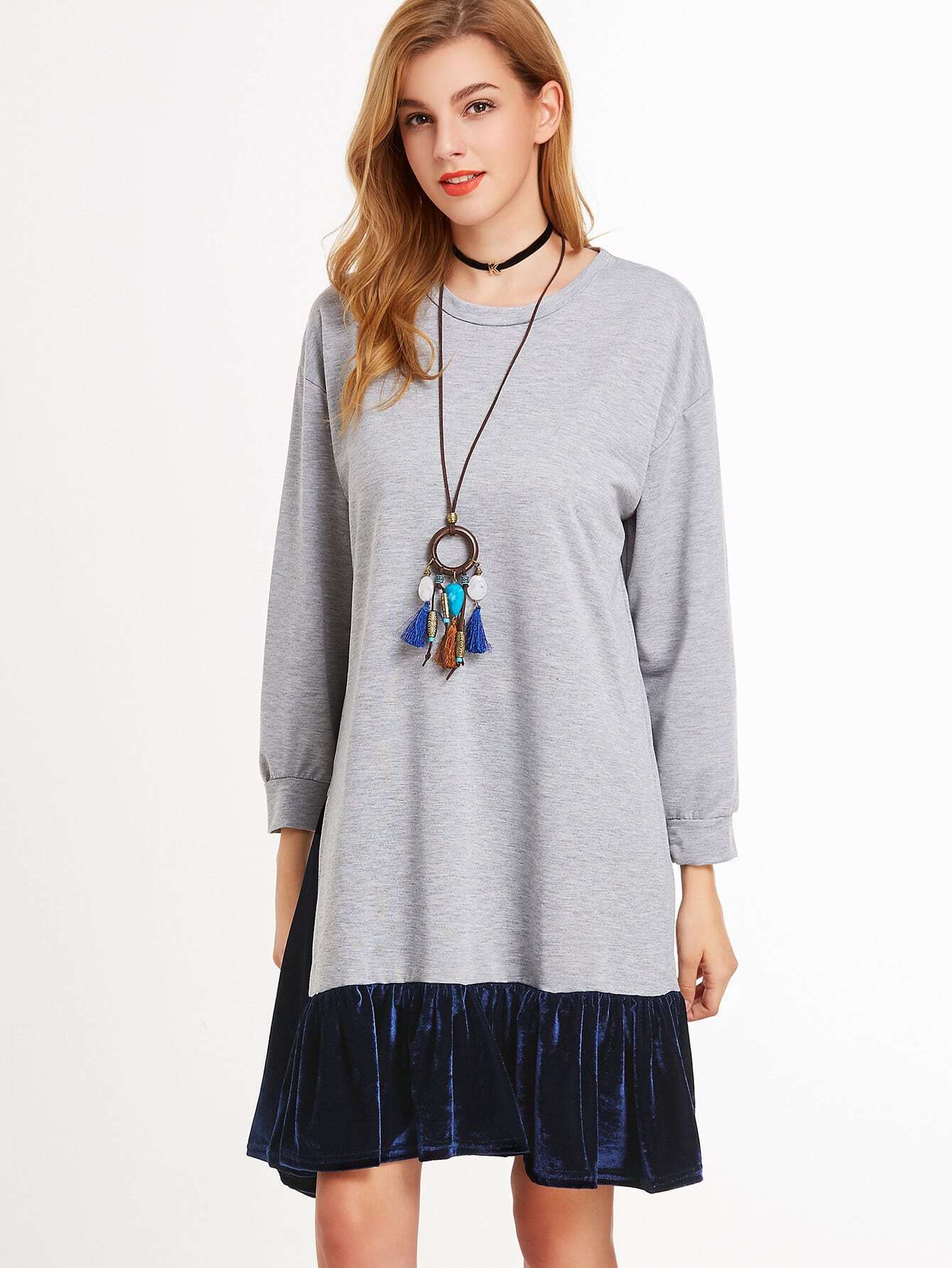 shein sweatshirt dress