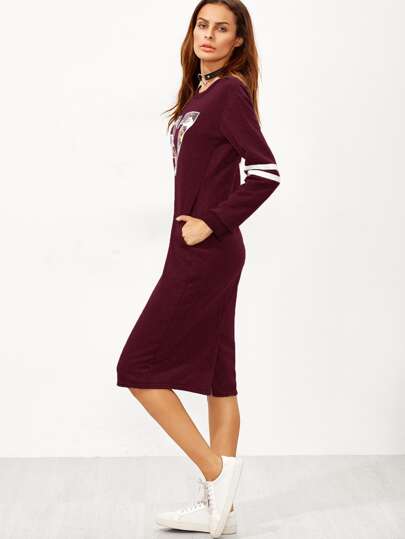 varsity jumper dress