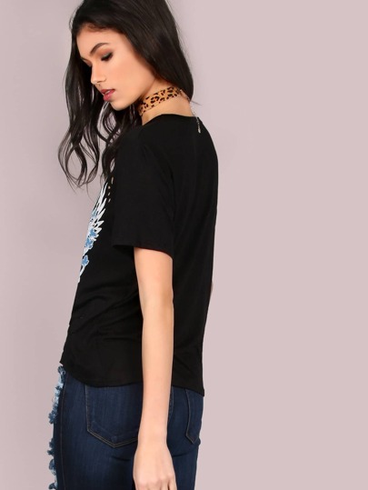 skull shirt shein