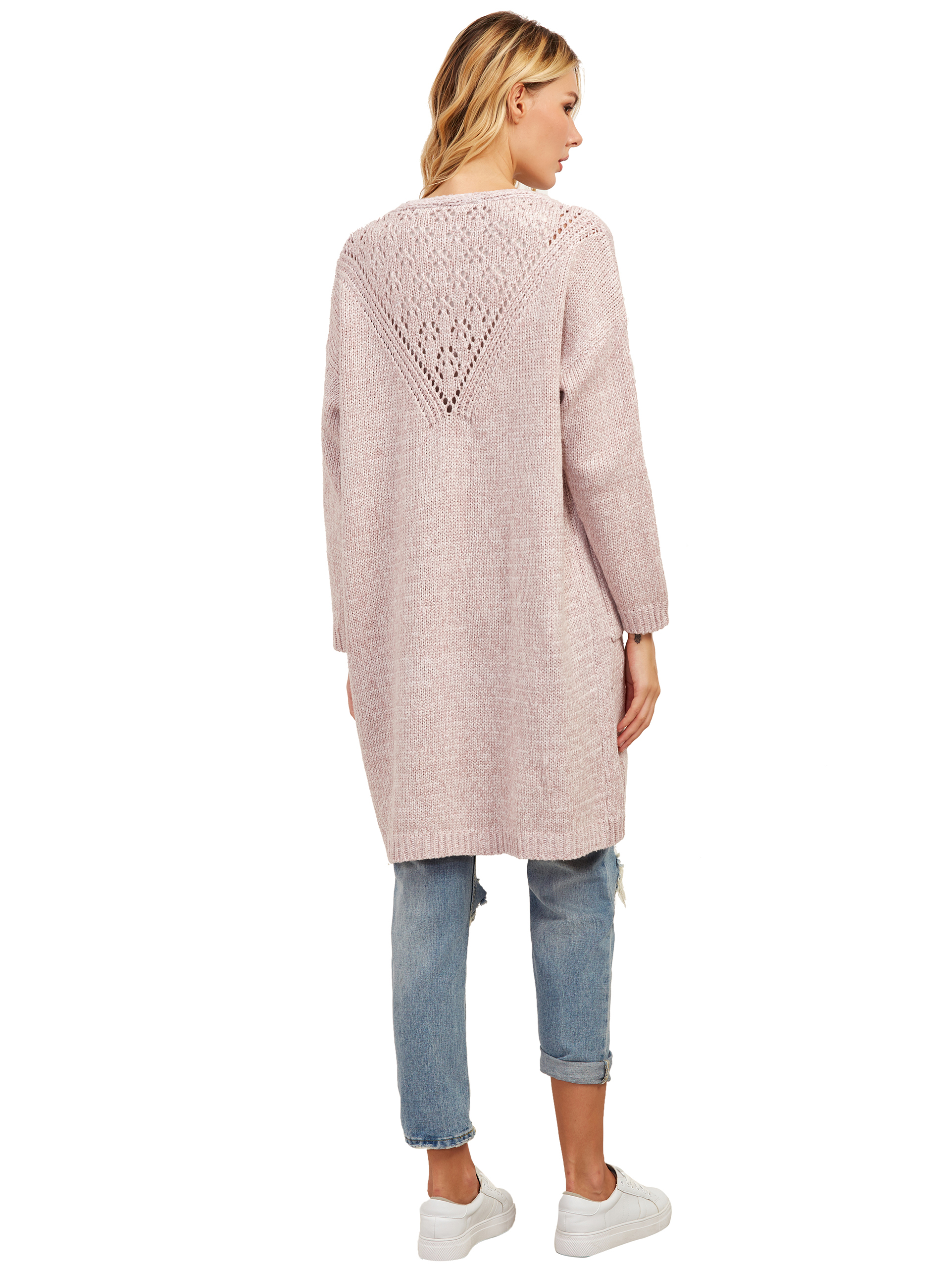 shein drop shoulder cardigan