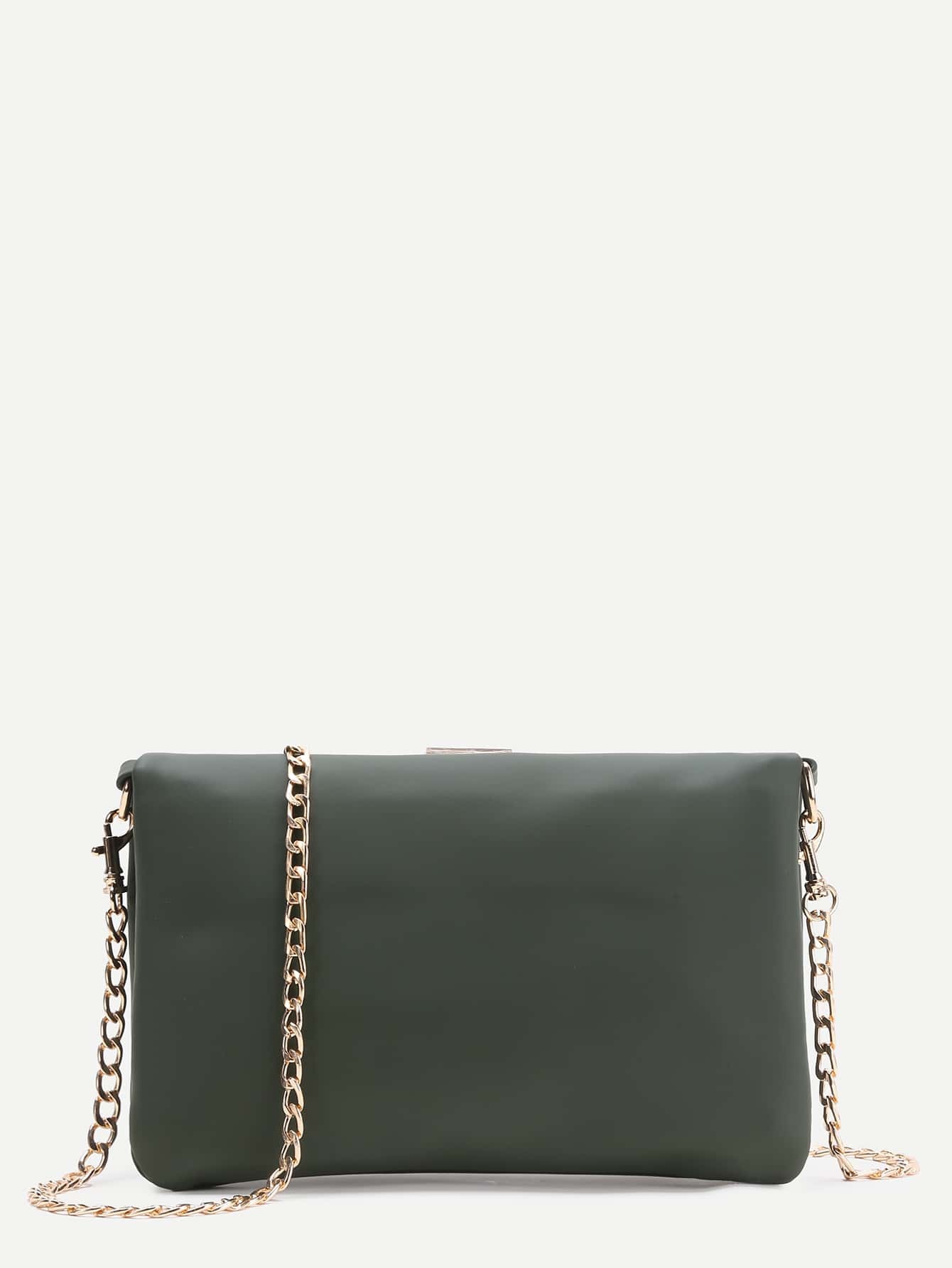 Ring Design Crossbody Bag With Chain SheIn(Sheinside)