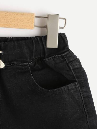 shein mens drawstring shorts