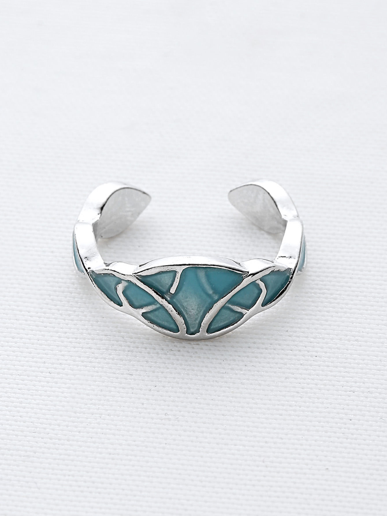 Geometric Pattern Ring | geometric pattern luminous cuff ring shein sheinside Geometric Pattern Ring | geometric pattern luminous cuff ring shein sheinside