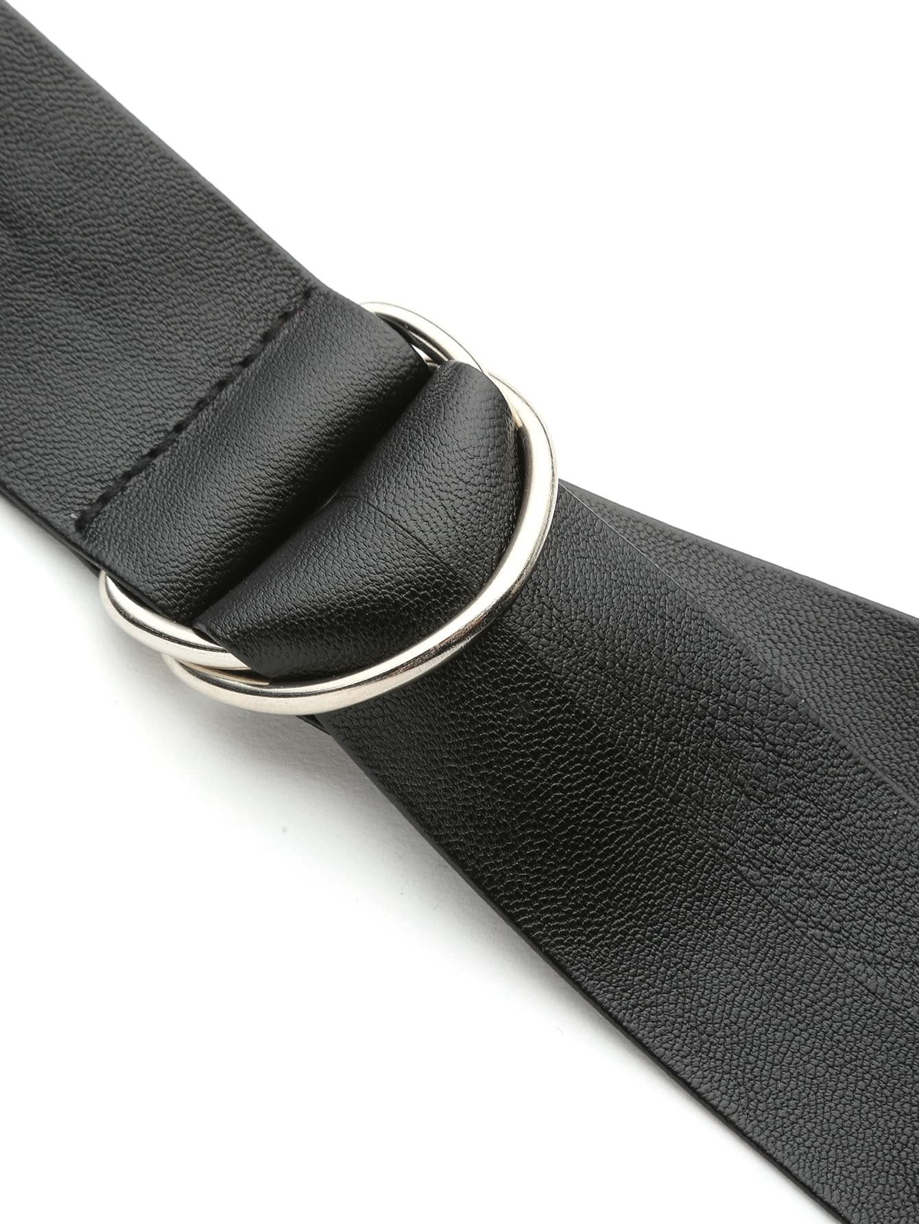 Double Hoop Fastening Belt SheIn(Sheinside)