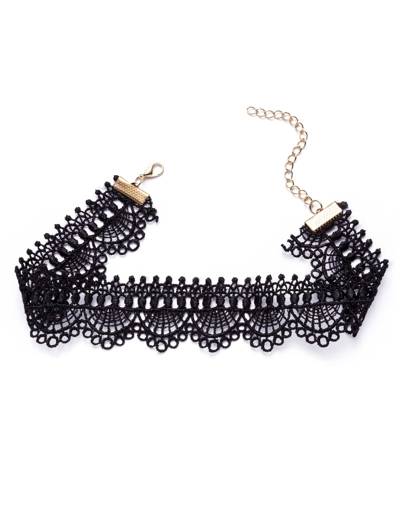 Lace Choker Necklace SheIn(Sheinside)