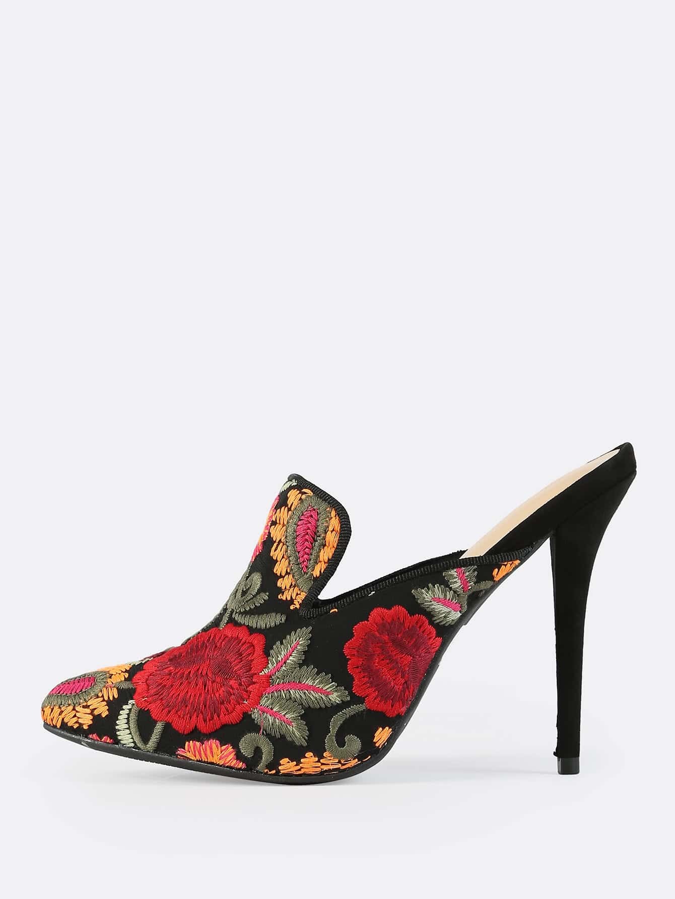 mens closed toe mules