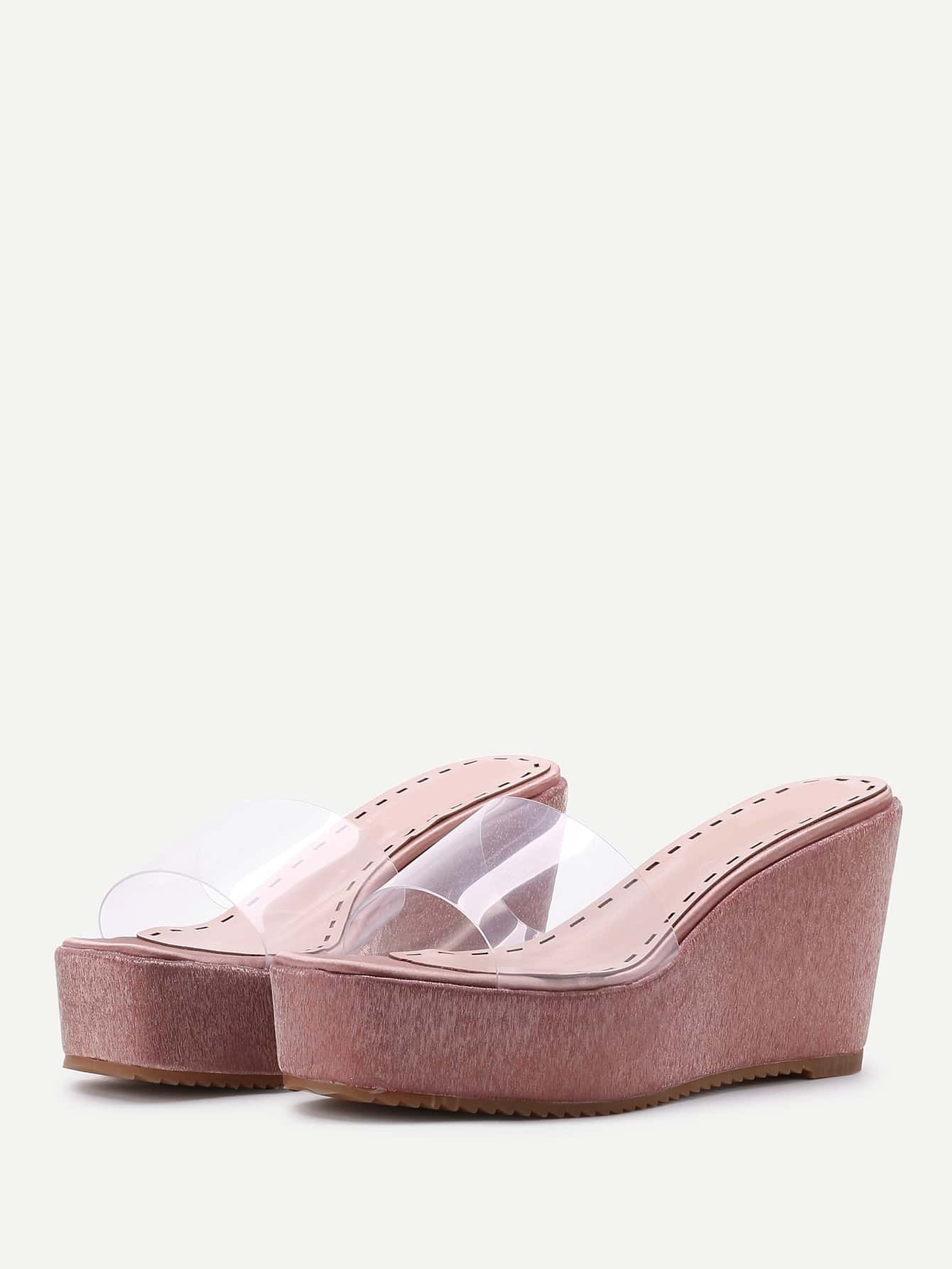 wide width clear wedges