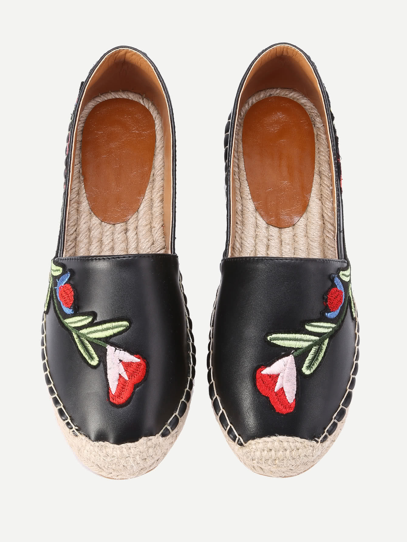 born stitch espadrille flats