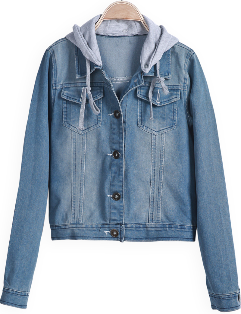 All Listings Free shipping BOTH ways on denim jacket with hood, from our vast selection of styles. Fast delivery, and 24/7/ real-person service with a smile. Click or call