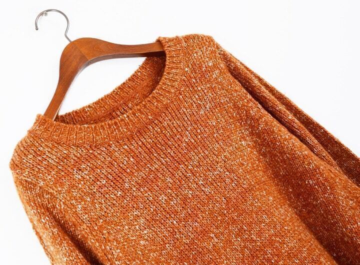 Camel Long Sleeve Pockets Button Oversized Sweater SheIn(Sheinside)