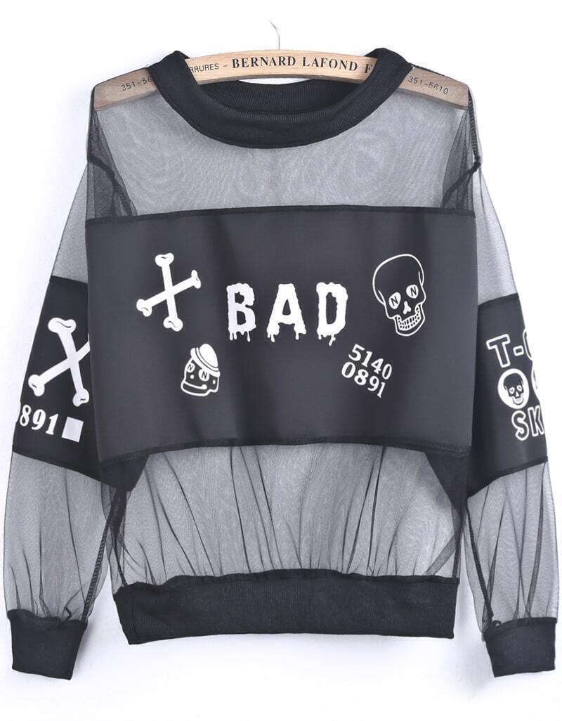 skull shirt shein