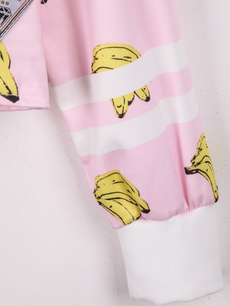 banana print sweater