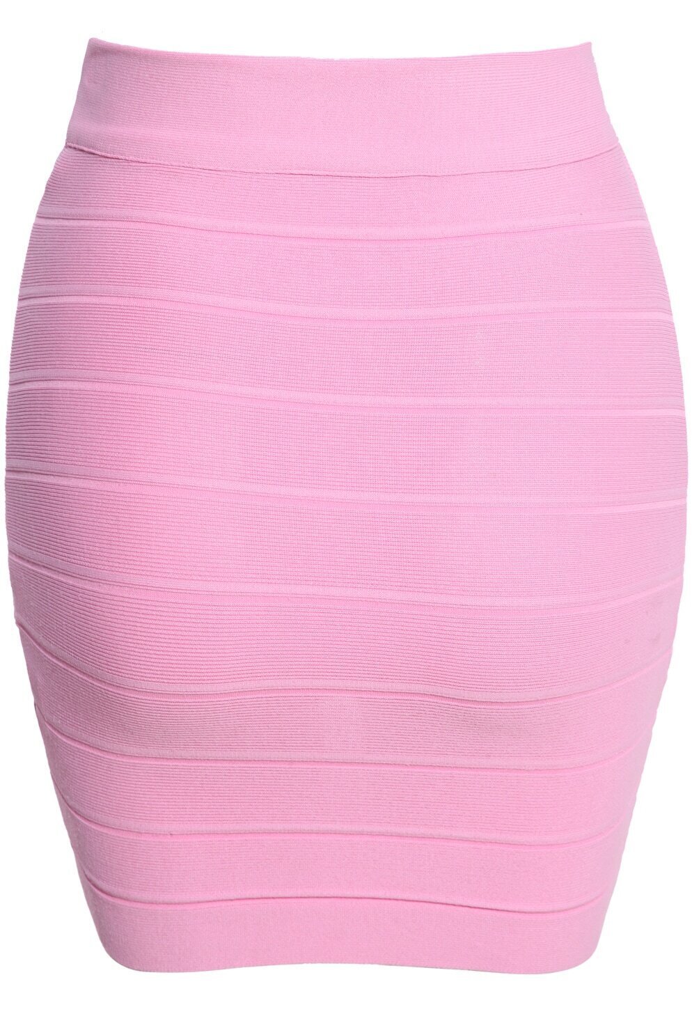 pink plaid bodycon skirt