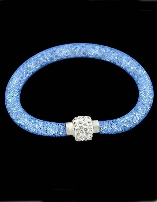 Blue With Diamond Bracelet