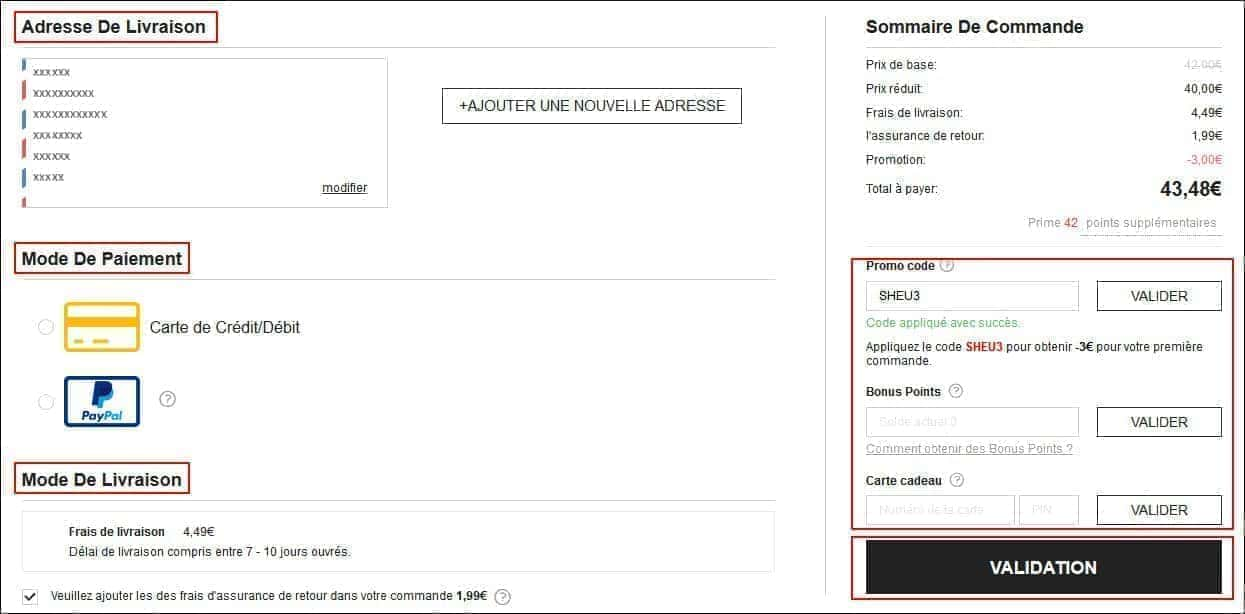 Comment Appliquer Un Code Promo Shein Fille (6-15 ans)