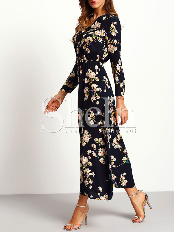 Long Sleeve Maxi Dress