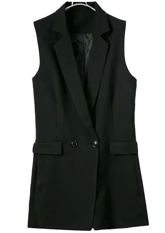 black vest jumpsuit