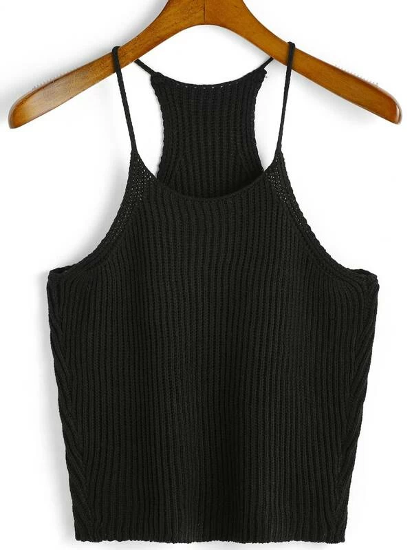 Shein top noir Clearance