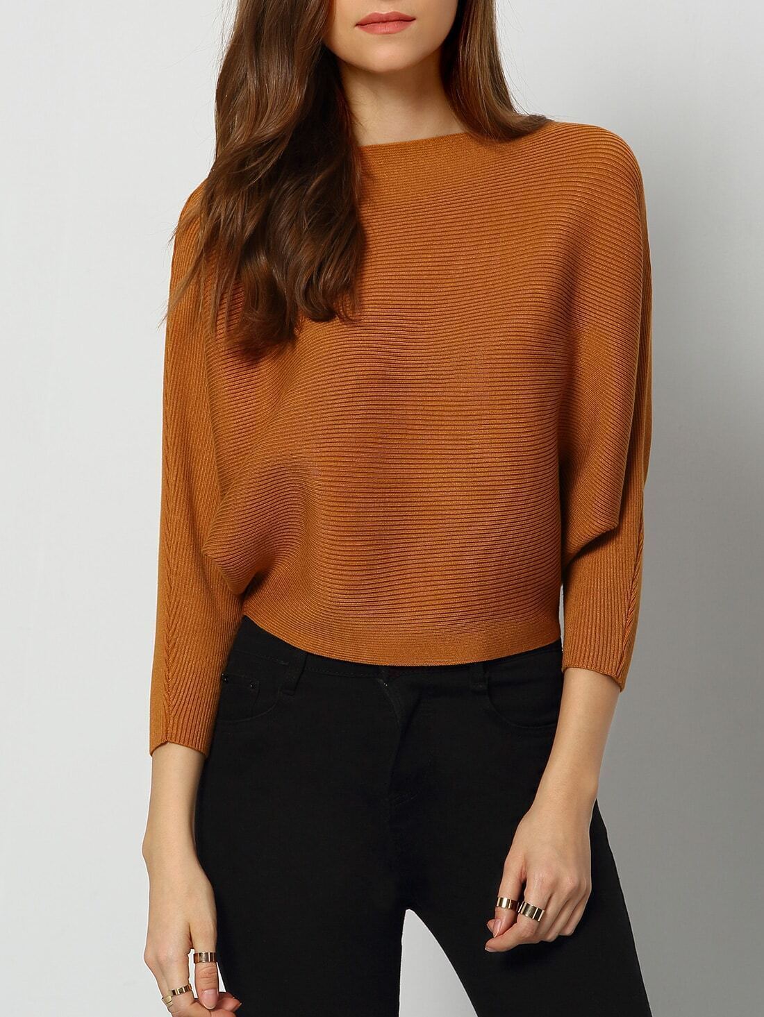 batwing sleeve crop top