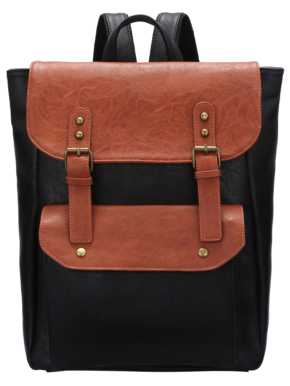 Color Block PU Backpacks SHEIN USA