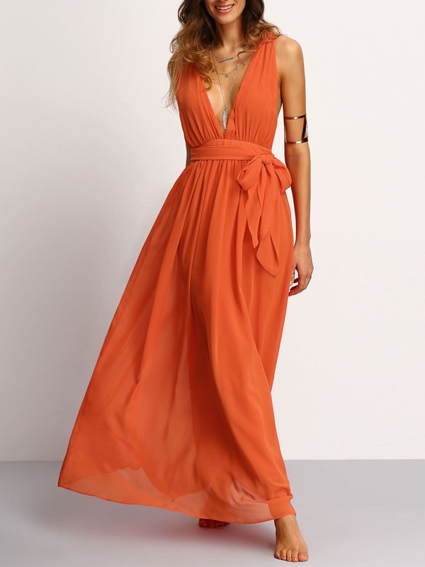 Resultado de imagen de vestido escote pico