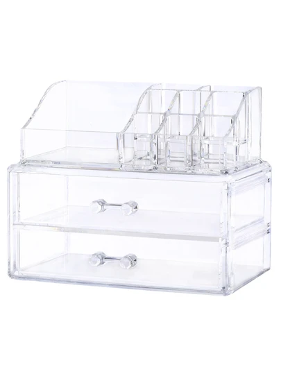 Acrylic Makeup Beauty Storage Shein Uk