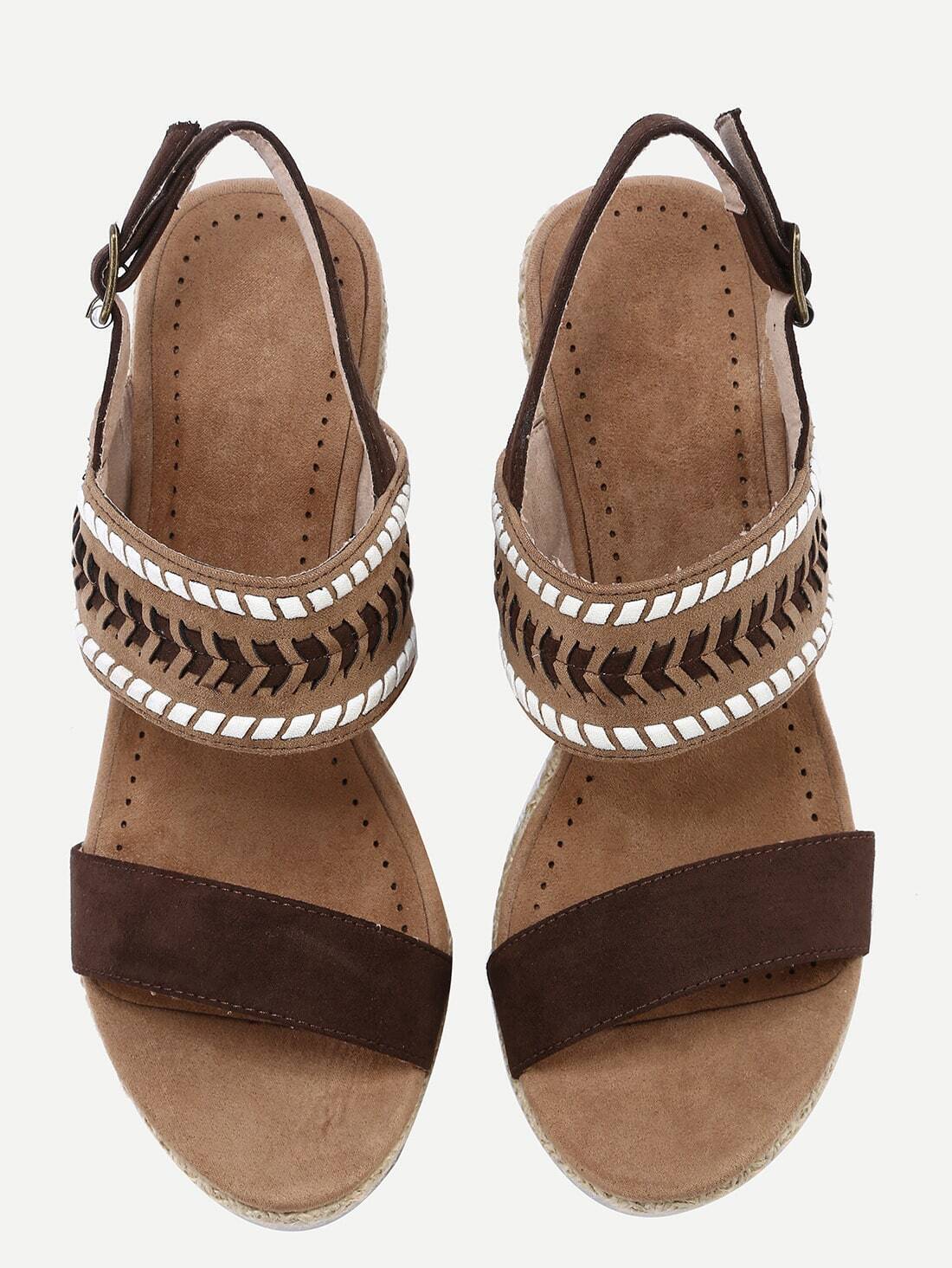 wedges with bow ankle strap