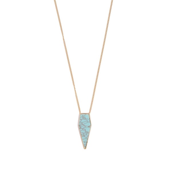 

Waterdrop Turquoise Pendant Necklace