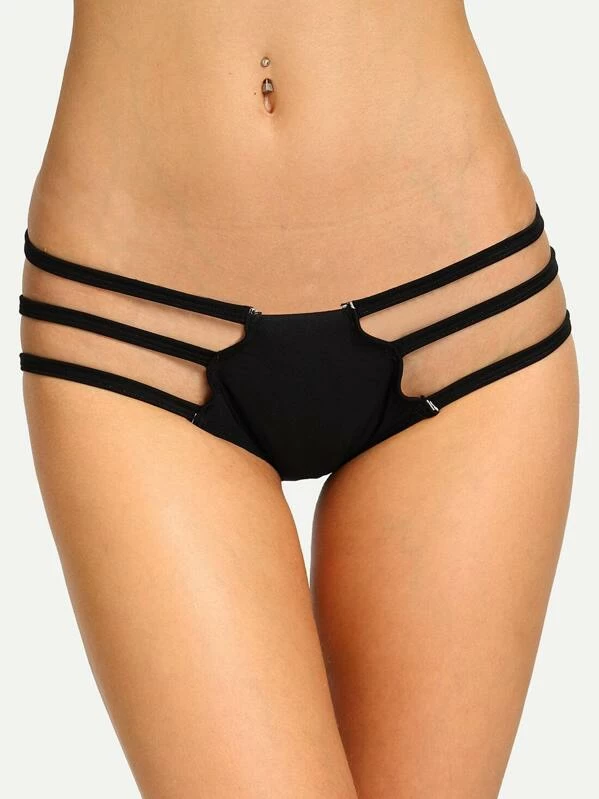 Shein black bikini bottoms Clearance
