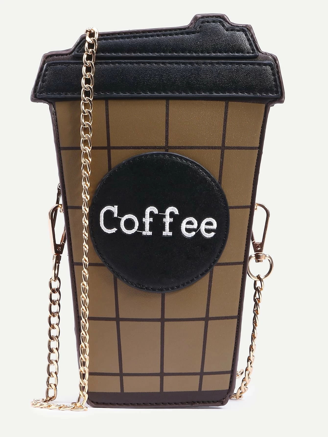 Brown Coffee Cup Shaped Chain Bag Shein Eur