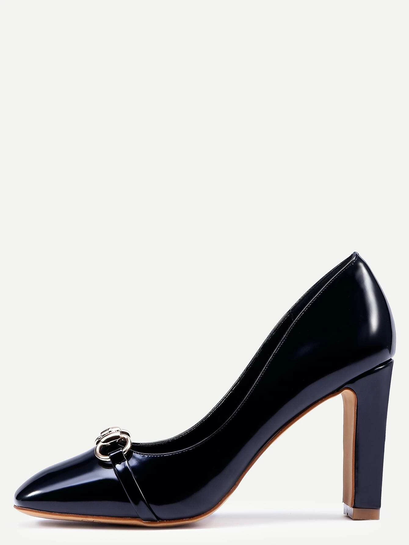 escarpin bout carre