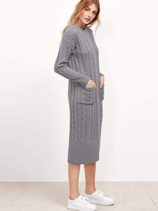 Cable Knit Dress