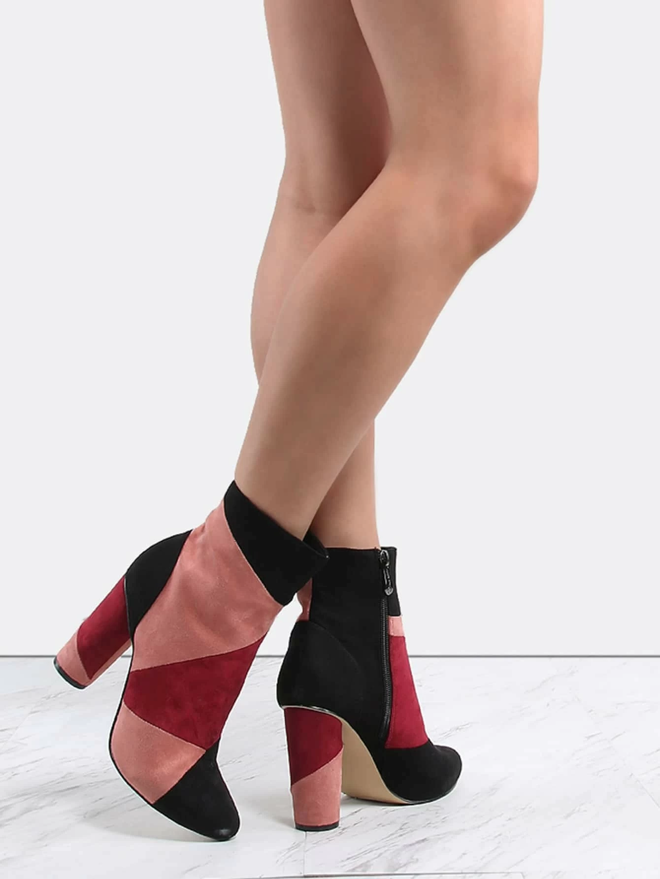 berry ankle boots