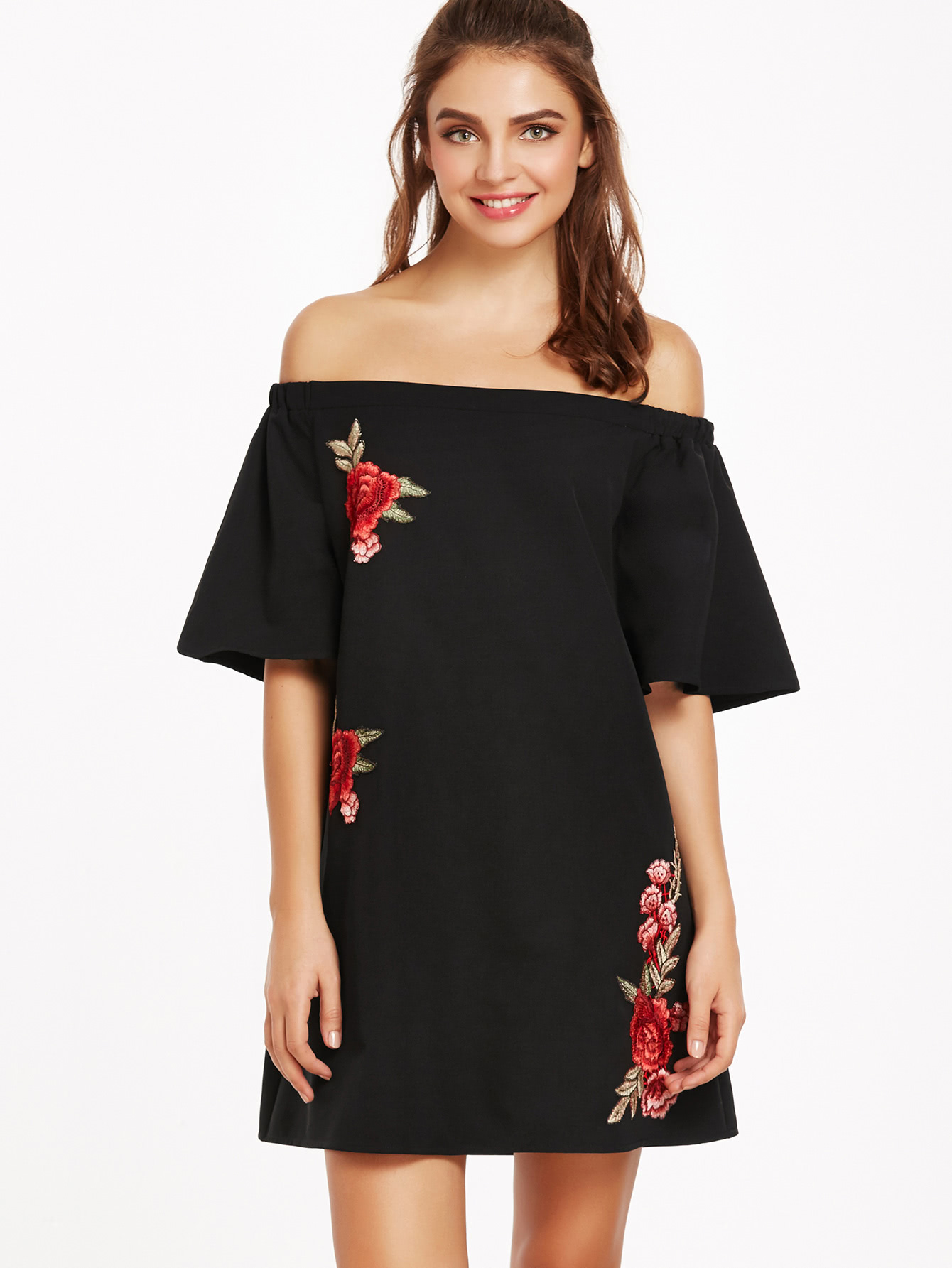 Wedding Off Shoulder Dress off the shoulder dresses for women us sheinsheinside