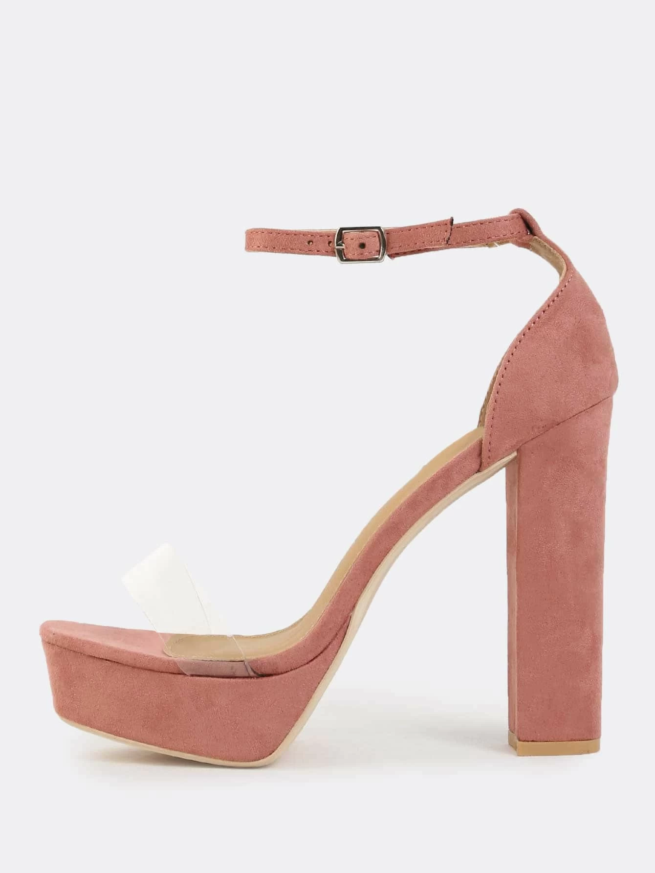 dusty rose high heels