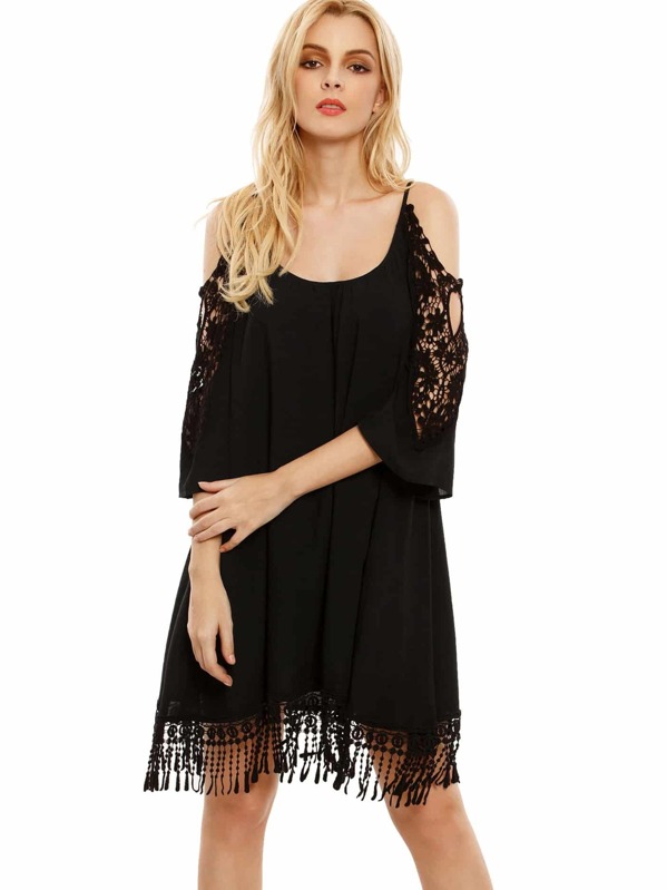 Tassel Dresses with Sleeves