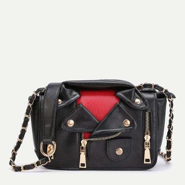 

Jacket Shaped Shoulder Bag