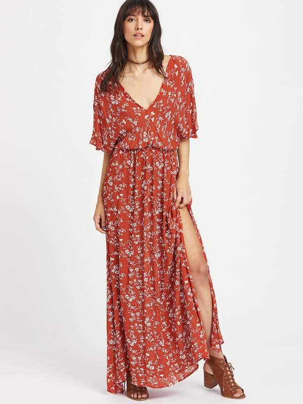 Kimono Dress with Slit