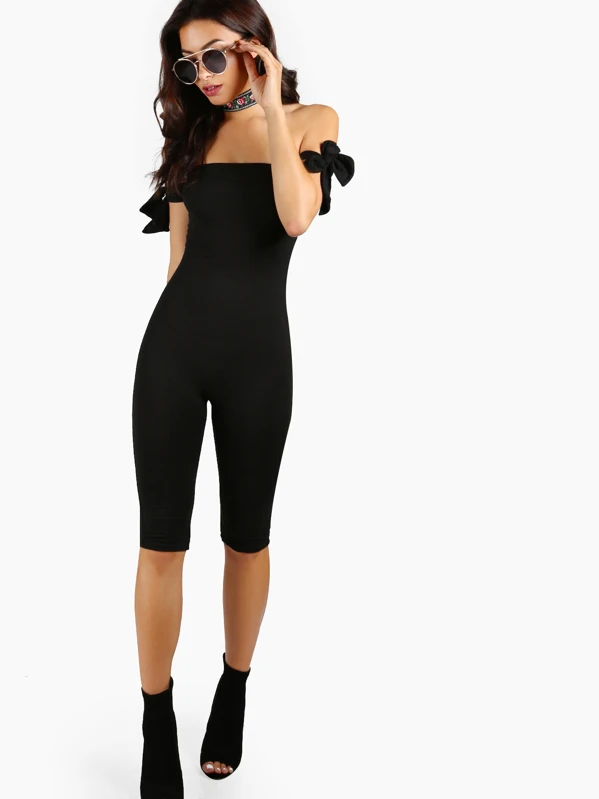 capri length jumpsuits